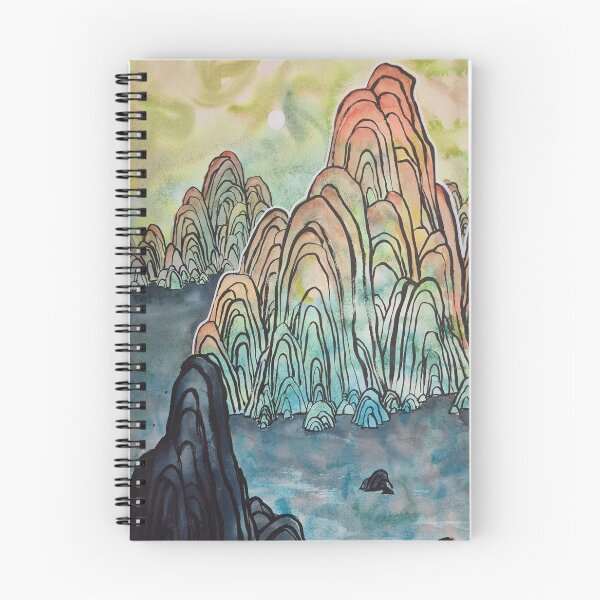 Item preview, Karst Landscape Red and Green designed and sold by DOK-BB.