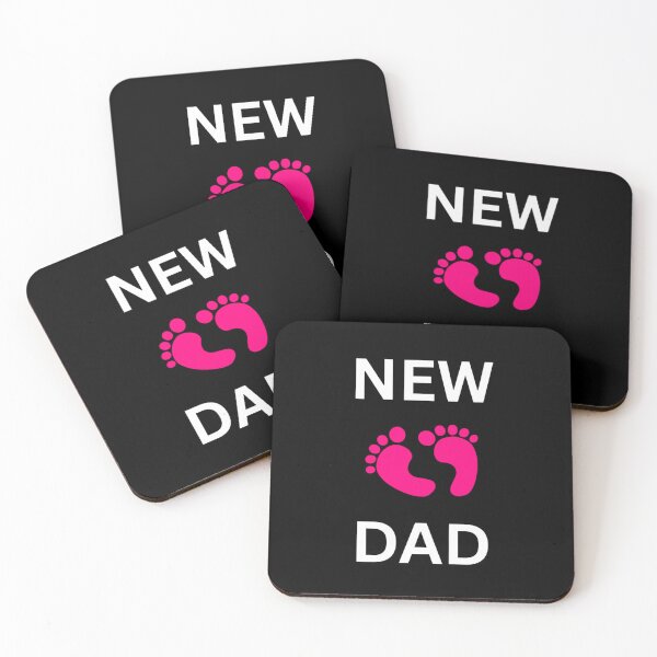 Item preview, New Dad - Pink Feet designed and sold by bonnieleigh6902.