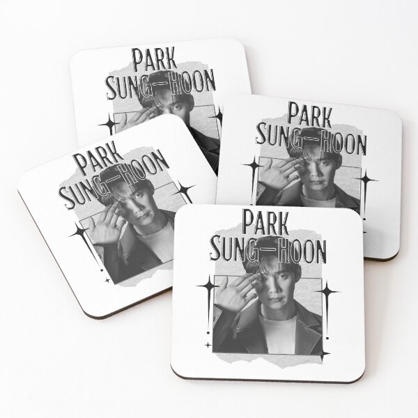Item preview, Park Sung-hoon Korean Drama Actor Monochrome Black and White Collage Art Design designed and sold by HELL0WBELLO.