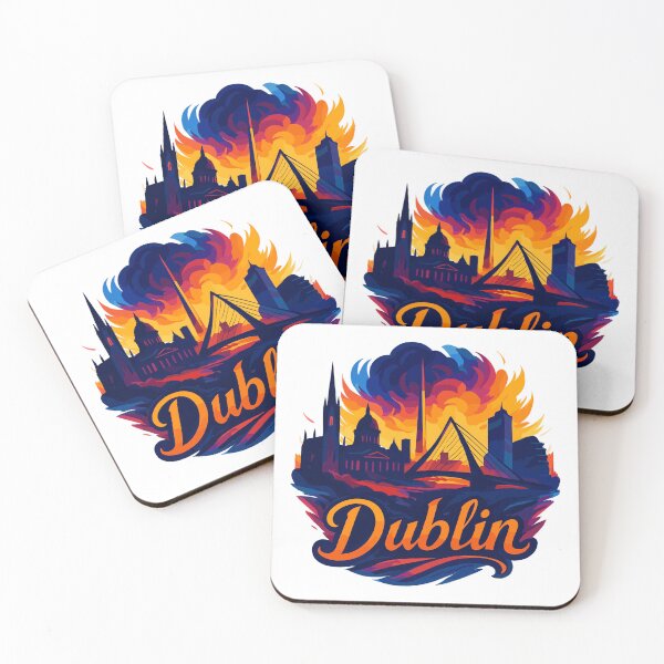 Item preview, Dublin Capital City Ireland Silhouette Gift designed and sold by Pineapple-Tree.