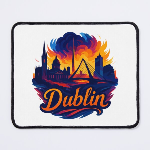 Item preview, Dublin Capital City Ireland Silhouette Gift designed and sold by Pineapple-Tree.