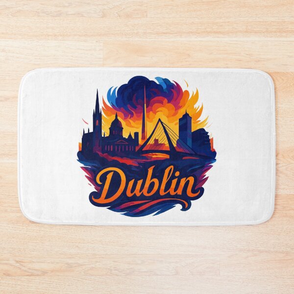 Item preview, Dublin Capital City Ireland Silhouette Gift designed and sold by Pineapple-Tree.