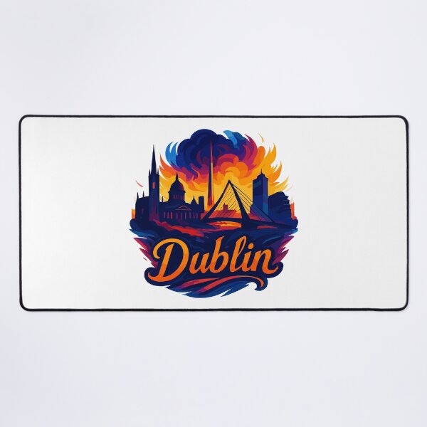 Item preview, Dublin Capital City Ireland Silhouette Gift designed and sold by Pineapple-Tree.