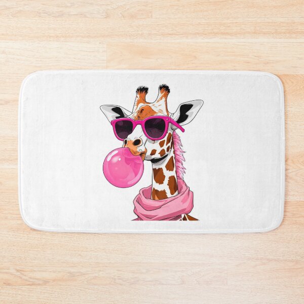 Item preview, Cool Giraffe Bubblegum Pink Sunglasses Art designed and sold by JerdbordinShop.