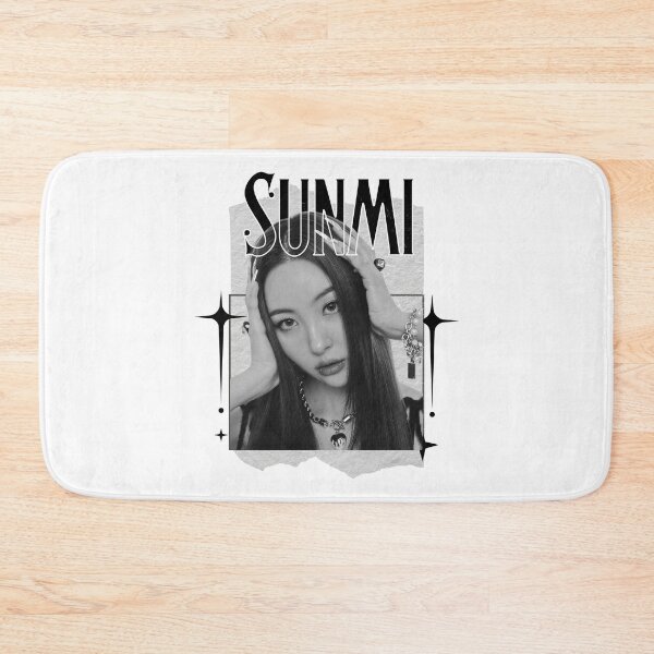 Item preview, Sunmi Korean Solo Singer Retro Elegance in Monochrome Black and White Collage Art designed and sold by HELL0WBELLO.
