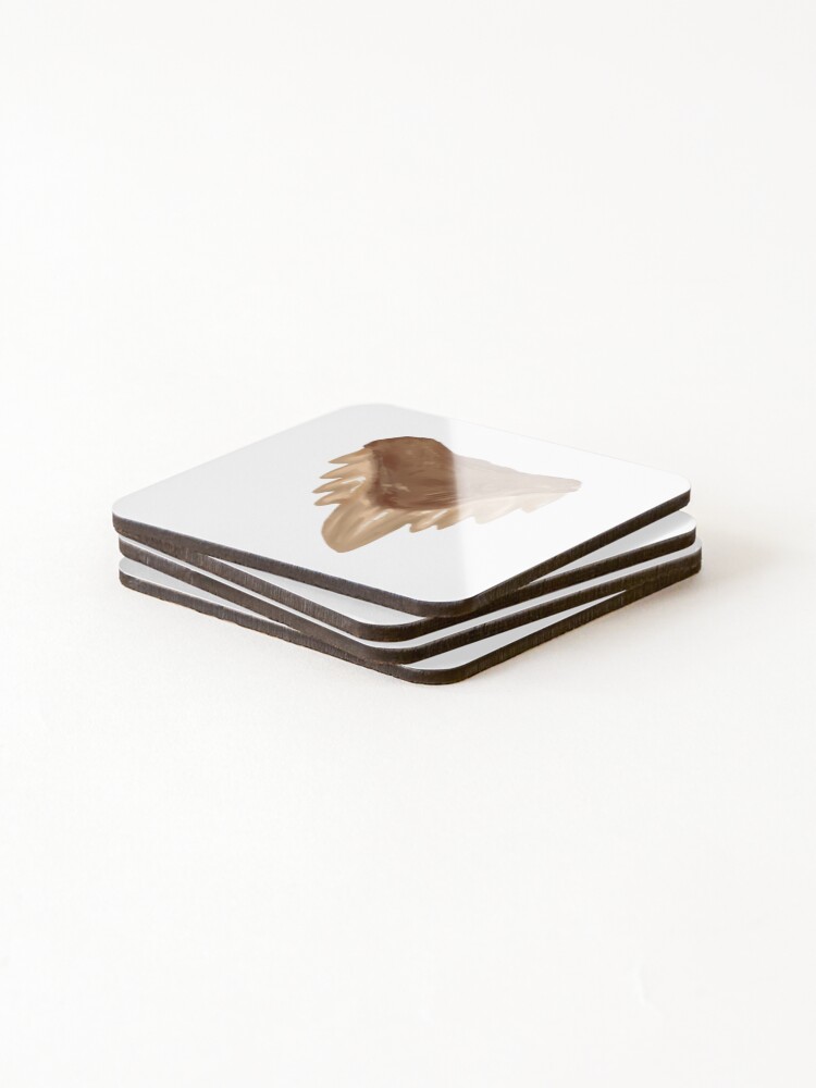 Thumbnail 4 of 5, Coasters (Set of 4), Nurse Shark Tooth designed and sold by Reeseworks.