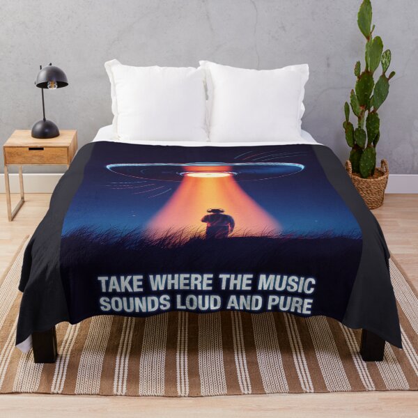 Item preview, Vinyl Record abduction UFO Poster for Music Lovers designed and sold by paulo silveira.