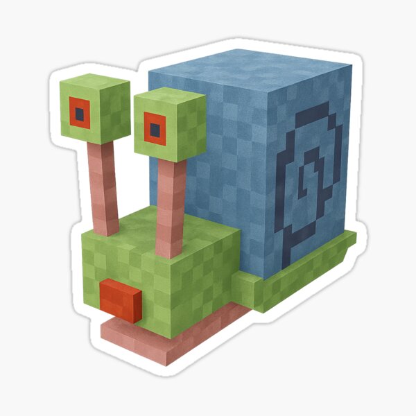 Item preview, Copy of Spongebob - Minecraft-Style Gary designed and sold by DibujandoPorfa.