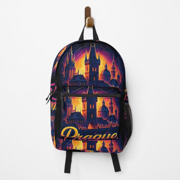 Item preview, Prague capital Czech Republic silhouette gift designed and sold by Pineapple-Tree.