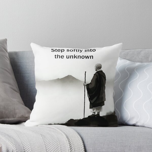 Item preview, Silent Journey – Standing Monk at Dawn designed and sold by GCBTienda.