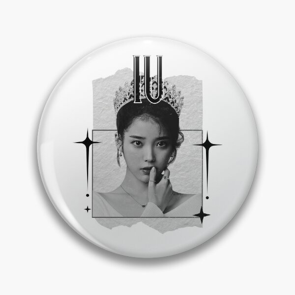 Item preview, IU Korean Solo Singer Retro Elegance in Monochrome Black and White Collage Art designed and sold by HELL0WBELLO.