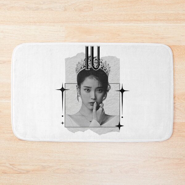 Item preview, IU Korean Solo Singer Retro Elegance in Monochrome Black and White Collage Art designed and sold by HELL0WBELLO.