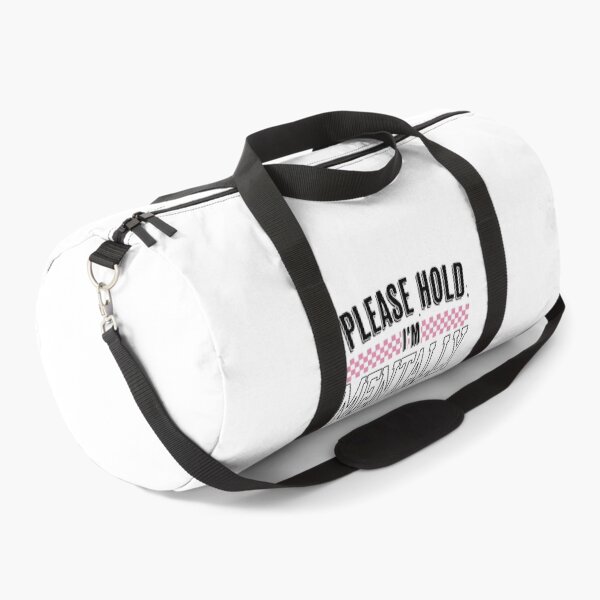 Item preview, Funny Please Hold I'm Mentally Buffering, Humor Sassy Mental Health Sarcastic designed and sold by Run to Creations.
