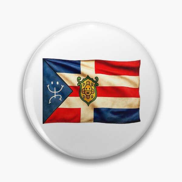 Item preview, DominiRican Unity Flag – Puerto Rican & Dominican Heritage designed and sold by TainaDeLuna.