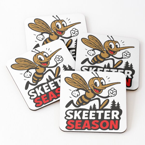 Item preview, Skeeter Season Summer Outdoor Mosquito Cartoon | Retro Funny Summer designed and sold by Kathryn Creates.