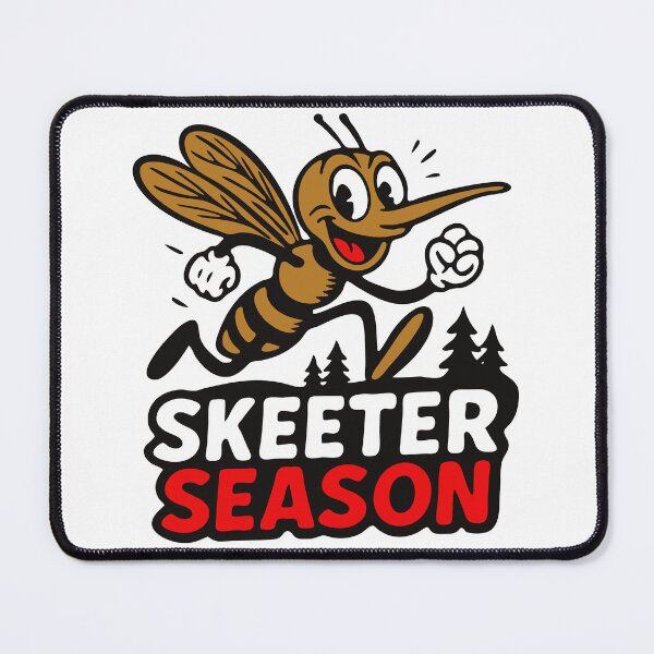 Item preview, Skeeter Season Summer Outdoor Mosquito Cartoon | Retro Funny Summer designed and sold by Kathryn Creates.