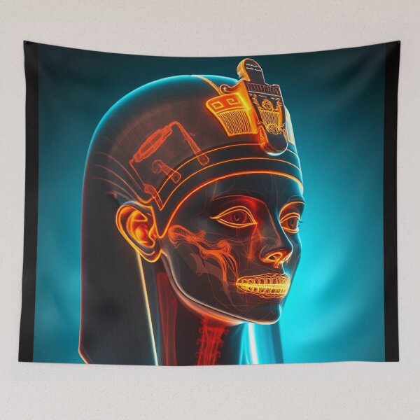 Item preview, Egyptian Statue X-Ray designed and sold by MatrixTattoo.