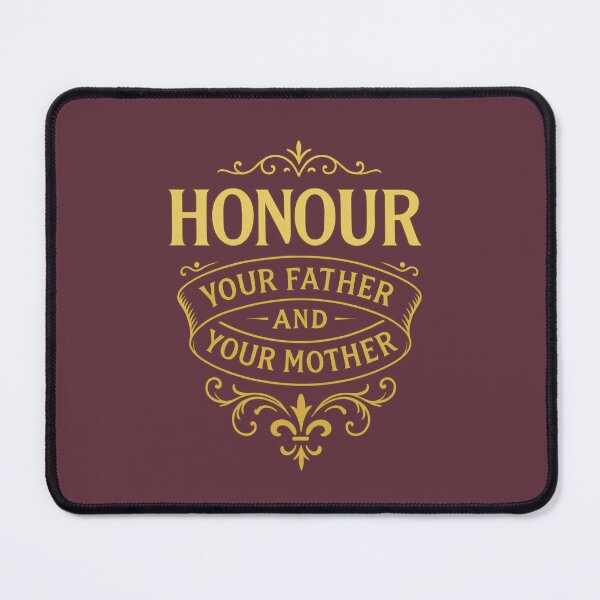 Item preview, Exodus 20:12 – Honour Your Father and Mother Verse designed and sold by SimplySelim.