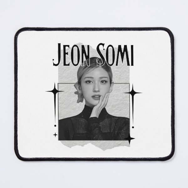 Item preview, Jeon Somi Korean Solo Singer Retro Elegance in Monochrome Black and White Collage Art designed and sold by HELL0WBELLO.