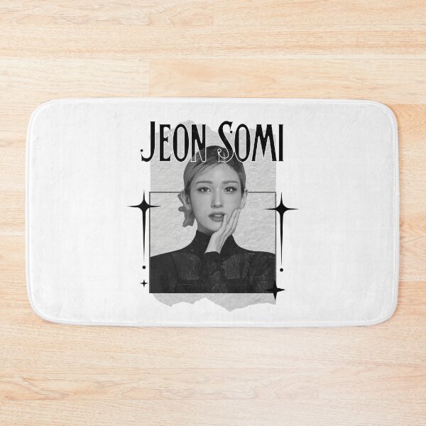 Item preview, Jeon Somi Korean Solo Singer Retro Elegance in Monochrome Black and White Collage Art designed and sold by HELL0WBELLO.