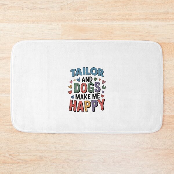 Item preview, Tailor And Dogs Make Me Happy - Funny Tailor Dogs Lover designed and sold by Oussinc.