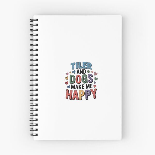 Item preview, Tiler And Dogs Make Me Happy - Funny Tiler Dogs Lover designed and sold by Oussinc.
