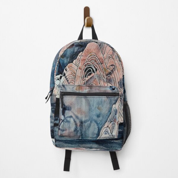 Item preview, Red and Blue Abstract Karst designed and sold by DOK-BB.