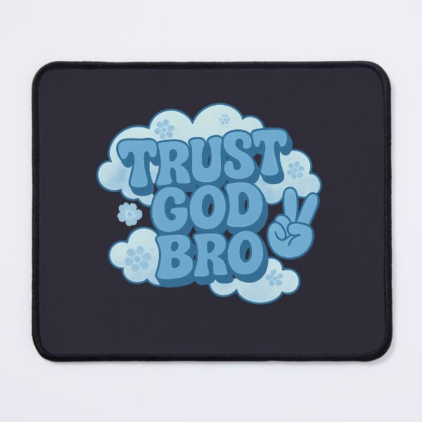 Item preview, Trust God Bro – Retro Christian designed and sold by stylishdzign.