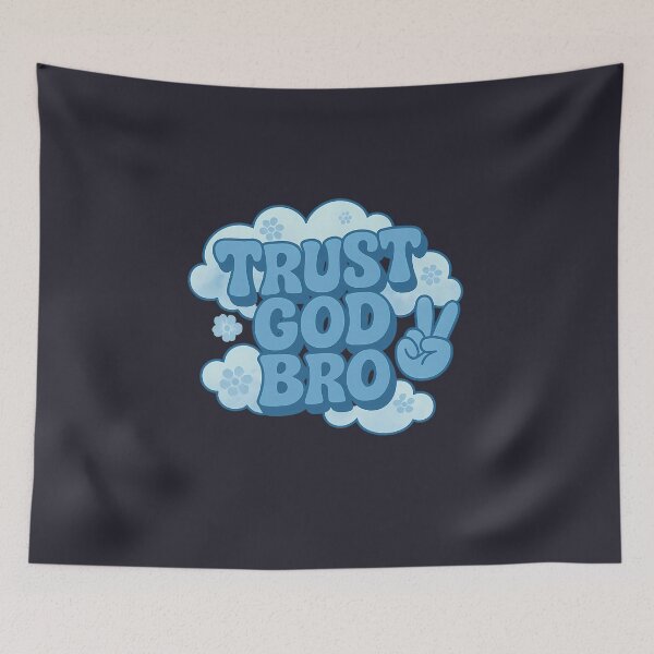 Item preview, Trust God Bro – Retro Christian  designed and sold by stylishdzign.