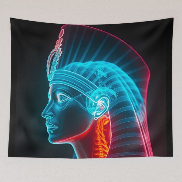 Item preview, X-Ray Egyptian Statue designed and sold by MatrixTattoo.