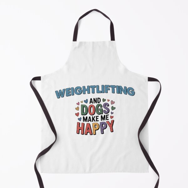 Item preview, Weightlifting And Dogs Make Me Happy - Funny Weightlifting Dogs Lover designed and sold by Oussinc.