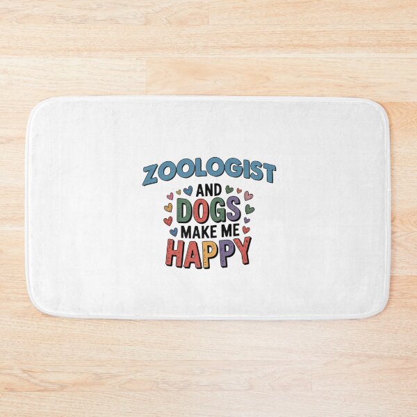 Item preview, Zoologist And Dogs Make Me Happy - Funny Zoologist Dogs Lover designed and sold by Oussinc.
