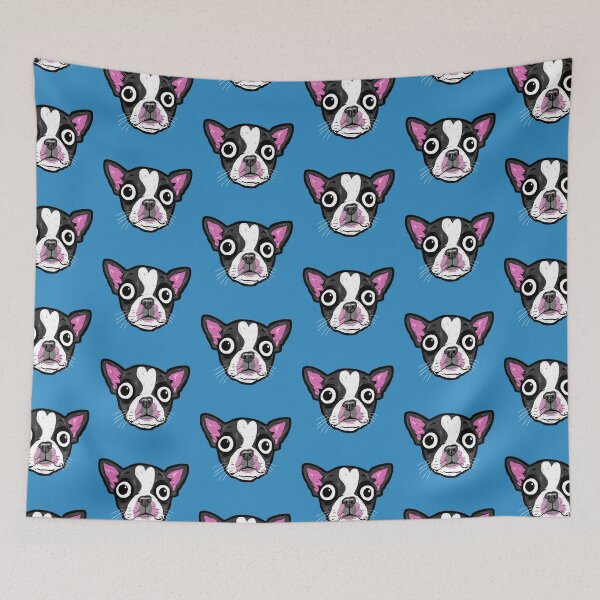 Item preview, Boston Terrier dog face designed and sold by turddemon.