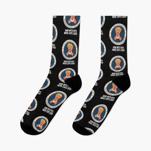 Item preview, Presidential Tantrum Seal Now with More CAPS LOCK Anti Trump  designed and sold by The Junto Shop.
