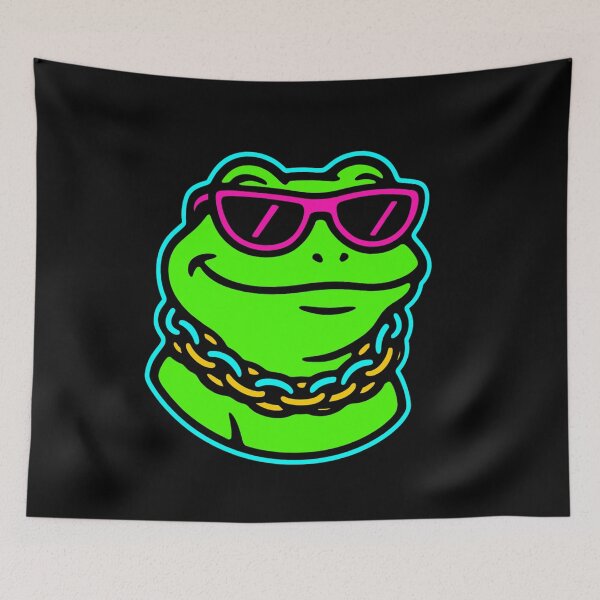 Item preview, Neon Frog designed and sold by Design_Your_Day.