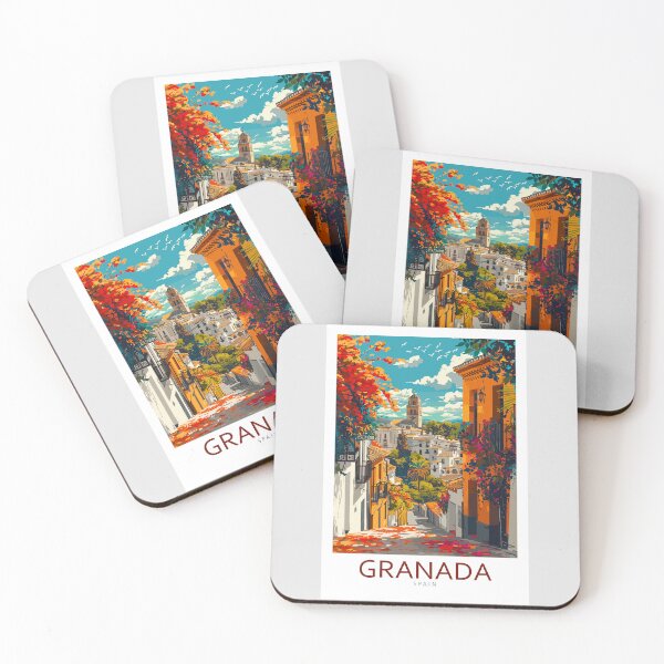 Item preview, Granada Spain - Travel Art designed and sold by Marciolini.