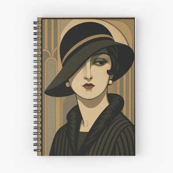 Item preview, Classic Art Deco Lady designed and sold by TTWG.