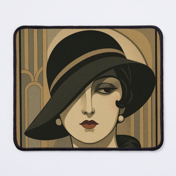 Item preview, Classic Art Deco Lady designed and sold by TTWG.