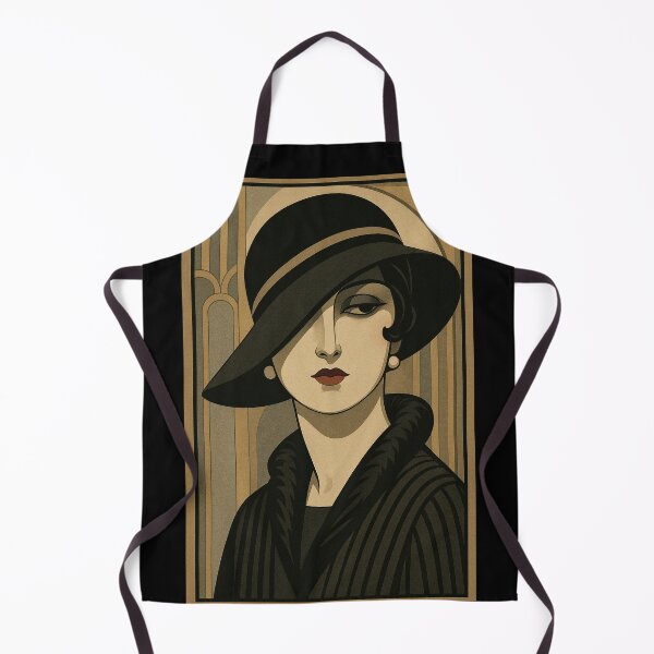 Item preview, Classic Art Deco Lady designed and sold by TTWG.