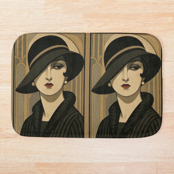 Item preview, Classic Art Deco Lady designed and sold by TTWG.