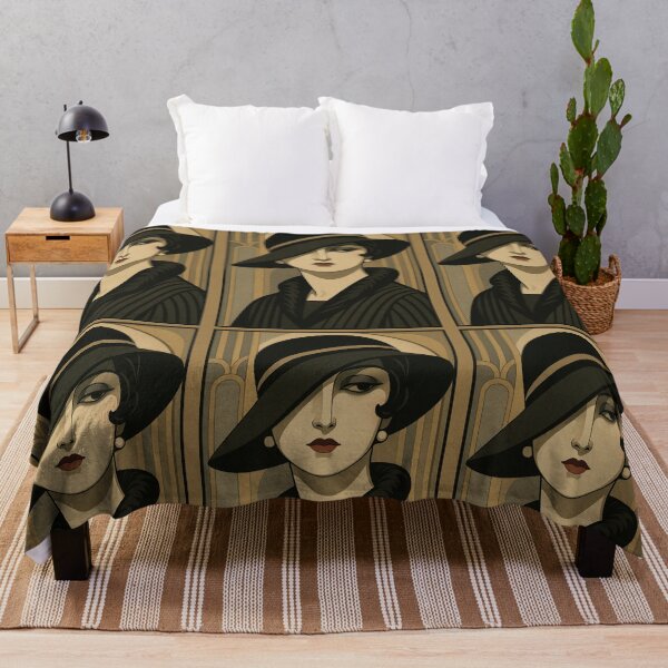 Item preview, Classic Art Deco Lady designed and sold by TTWG.