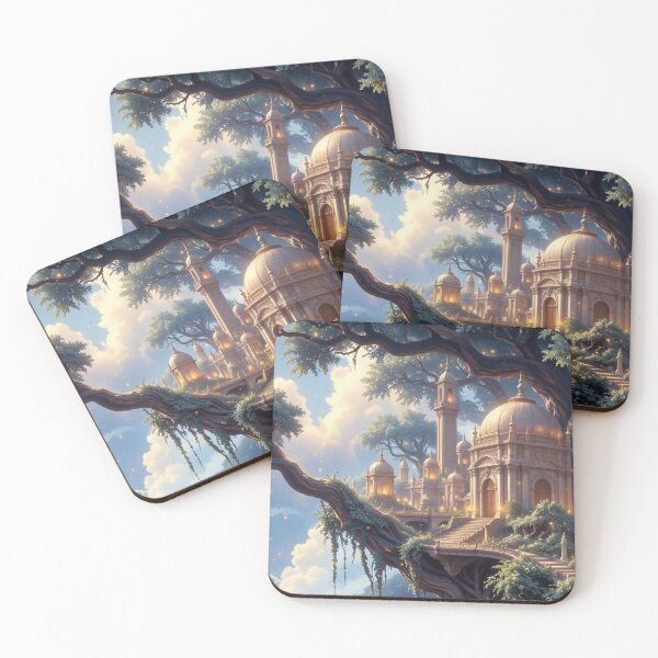 Item preview, The Temple Among the Trees designed and sold by DiceWay.
