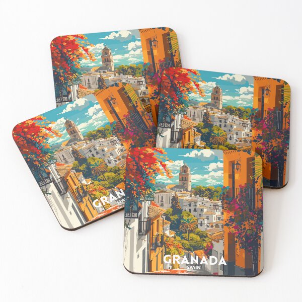 Item preview, Granada Spain - Travel art designed and sold by Marciolini.
