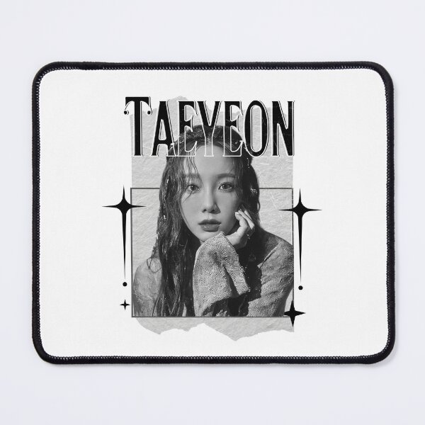 Item preview, Taeyeon Korean Solo Singer Retro Elegance in Monochrome Black and White Collage Art designed and sold by HELL0WBELLO.