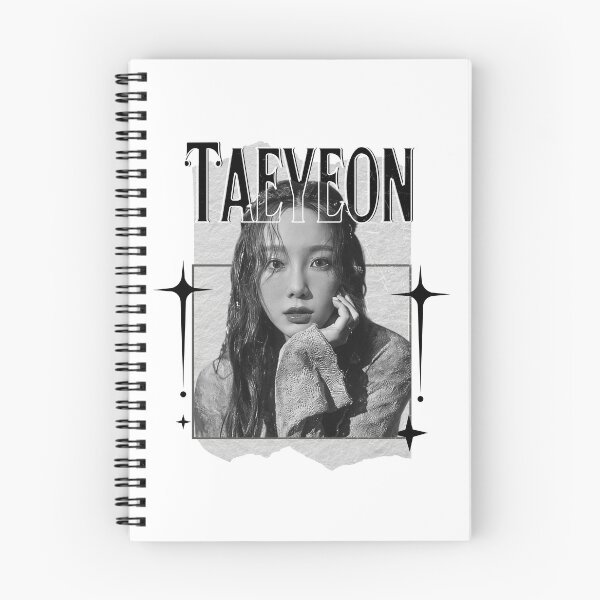 Item preview, Taeyeon Korean Solo Singer Retro Elegance in Monochrome Black and White Collage Art designed and sold by HELL0WBELLO.