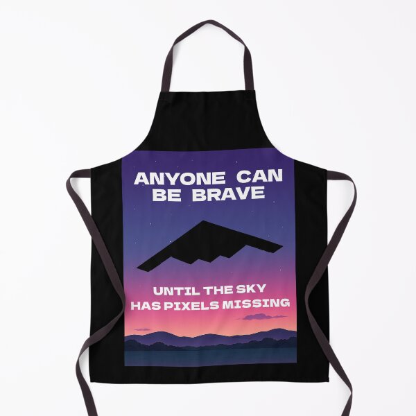 Item preview, B-2 Bomber Plane Pixels Missing Sky Aviation Joke designed and sold by MilitaryMart.