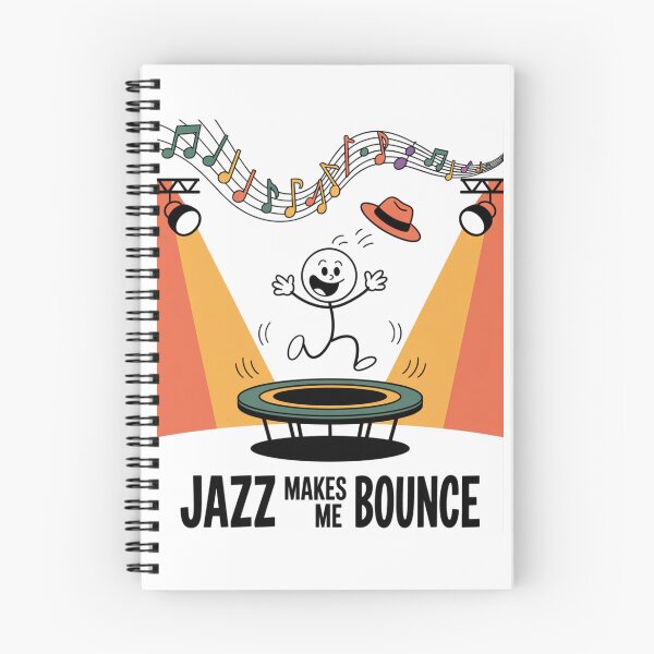 Item preview, Jazz Makes Me Bounce designed and sold by SignumShop.