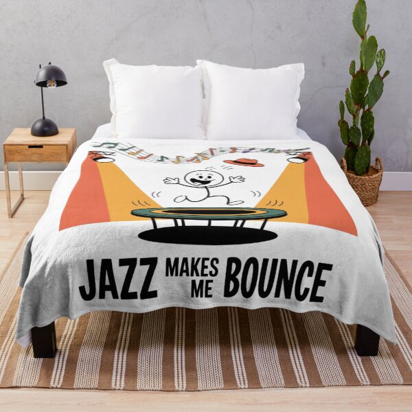 Item preview, Jazz Makes Me Bounce designed and sold by SignumShop.