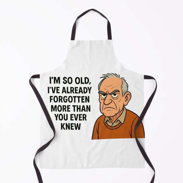 Item preview, Grumpy Old Man - Witty Quote on Aging designed and sold by SkunkDesigns.