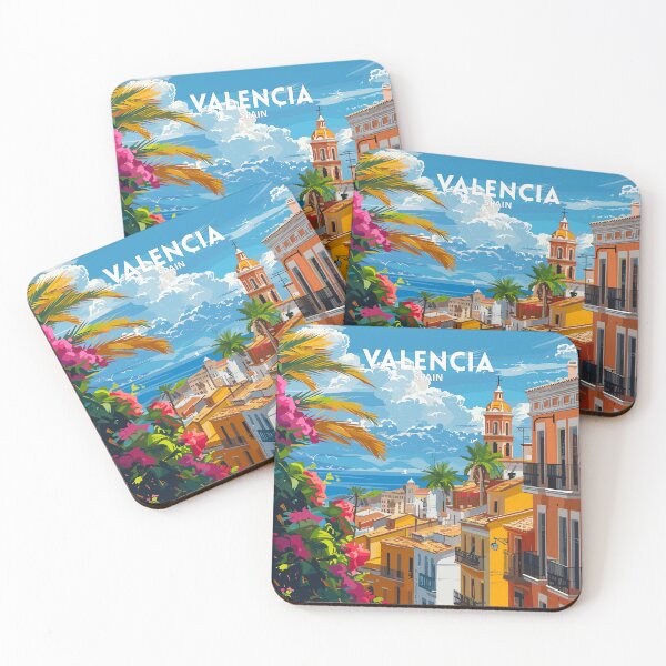 Artikelvorschau, Valencia Spanien - Reisekunst entworfen und verkauft von Marciolini.